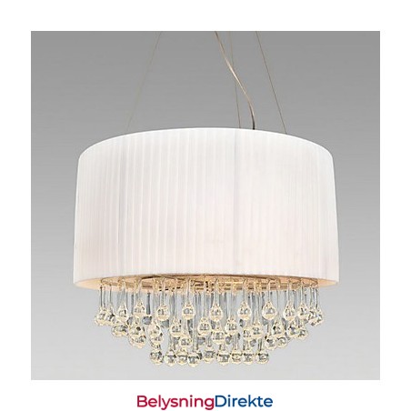 Krystall Taklampe Med 5 Lys