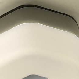 Innfelt Lampe Hvit Varmt Hvitt Lys Mote Enkel Moderne