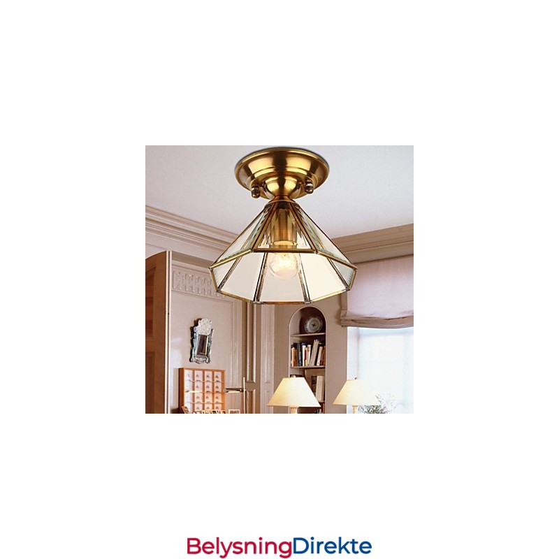 Tradisjonelle Klassiske Mini-Stil Messing Metall Innfelte Spotlights