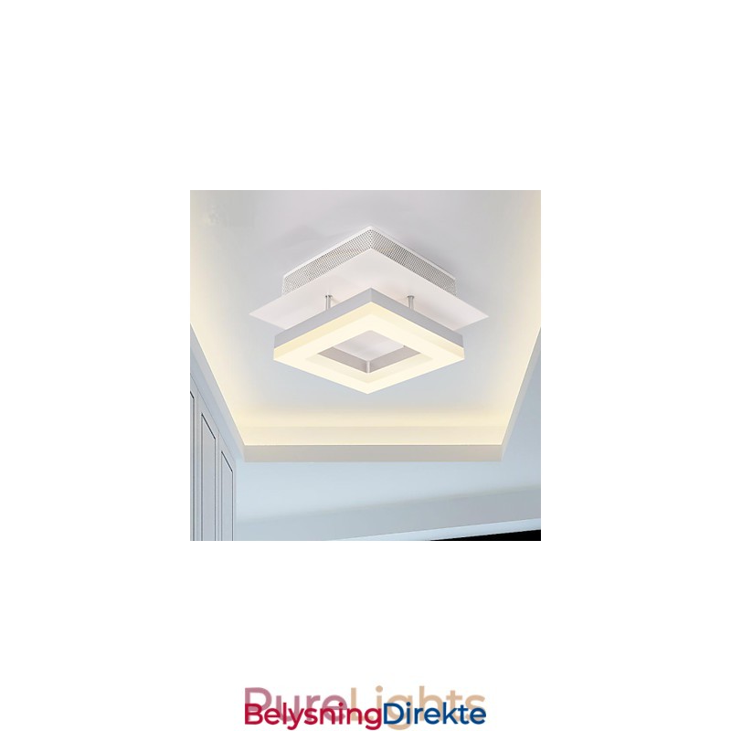 9W Moderne Samtidskunst Akryl Innfelt Montering