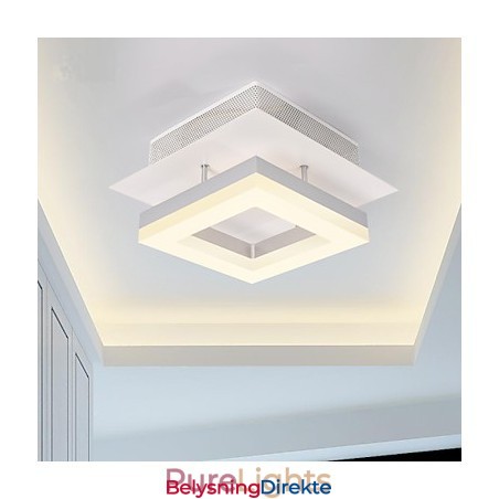 9W Moderne Samtidskunst Akryl Innfelt Montering