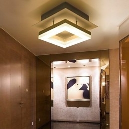 9W Moderne Samtidskunst Akryl Innfelt Montering