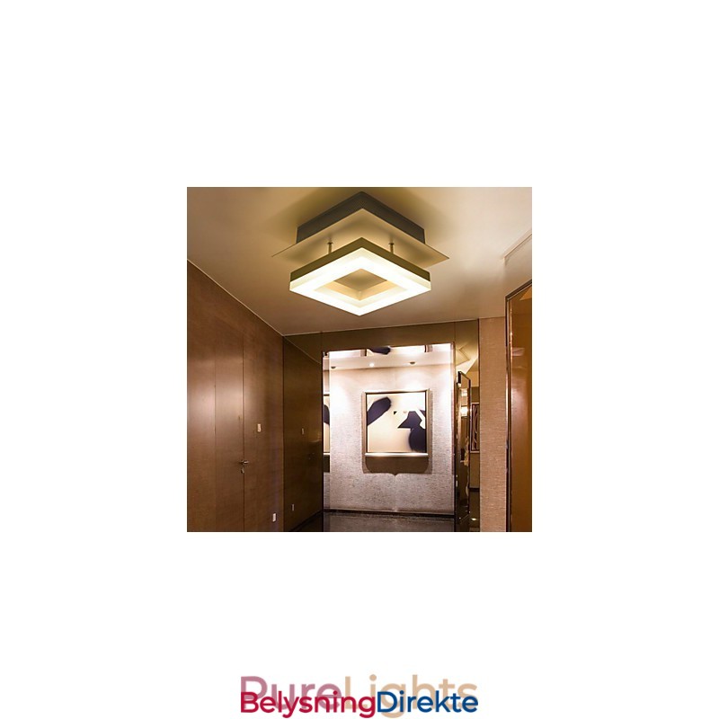 9W Moderne Samtidskunst Akryl Innfelt Montering