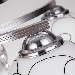 Lysekrone Modern Crystal Living 8 Lys