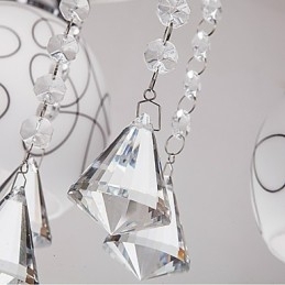 Lysekrone Modern Crystal Living 8 Lys