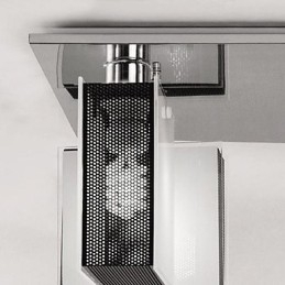 Moderne Samtids Krom Metall Innfelt Montering