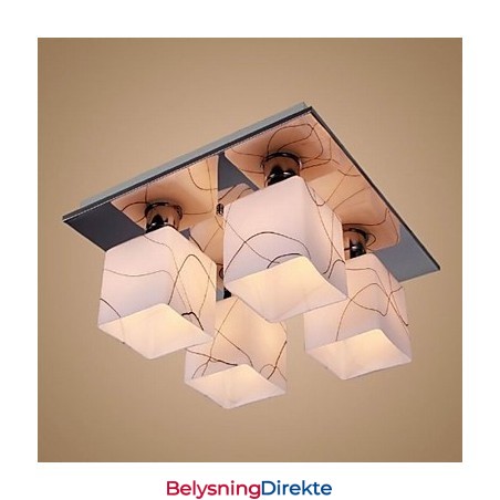 Skinnelamper Moderne Samtids Glass