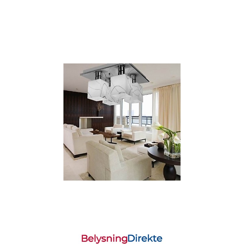 Skinnelamper Moderne Samtids Glass