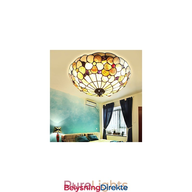 Middelhavsskjell Absorberer Kuppellys Landlig Skorstein 50 Cm I Diameter