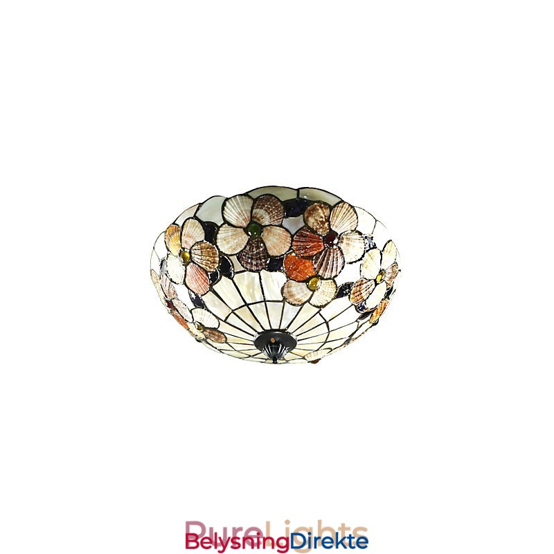 Middelhavsskjell Absorberer Kuppellys Landlig Skorstein 50 Cm I Diameter