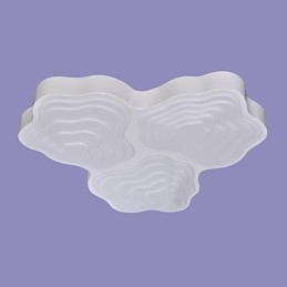 Taklamper Med 3 Lys, Kunstnerisk Rustfritt Stålbelegg