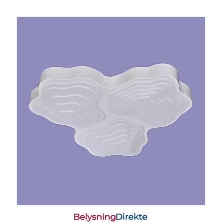 Taklamper Med 3 Lys, Kunstnerisk Rustfritt Stålbelegg