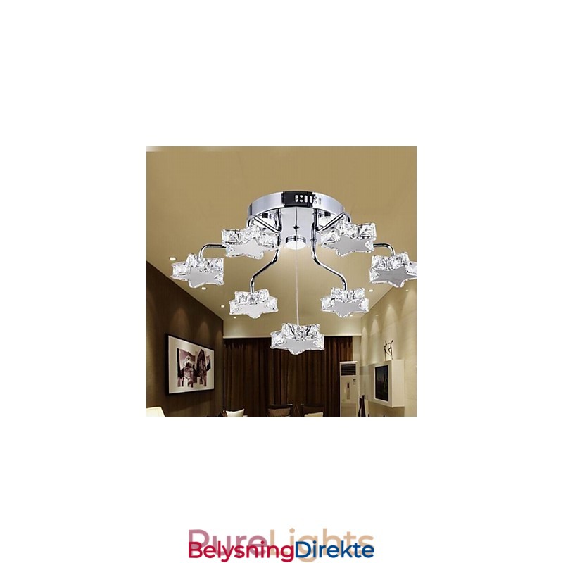 Innfelt 7 Lys Moderne Galvanisert Rustfritt Stål