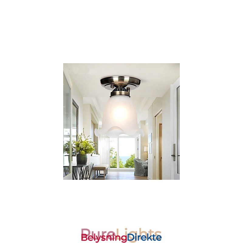 Tradisjonelle Klassiske Mini-Stil Galvaniserte Metall-Spotlights Med Innfelt Montering