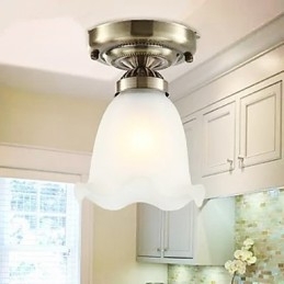 Tradisjonelle Klassiske Mini-Stil Galvaniserte Metall-Spotlights Med Innfelt Montering