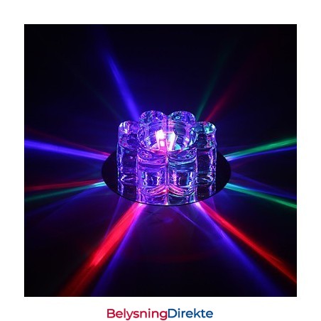 Moderne Samtidskrystall Innfelt Montering