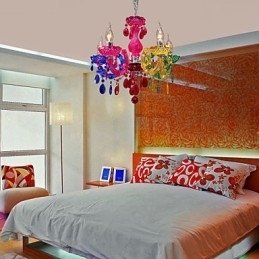 Tradisjonell Klassisk Krystallkrom Akryllysekrone