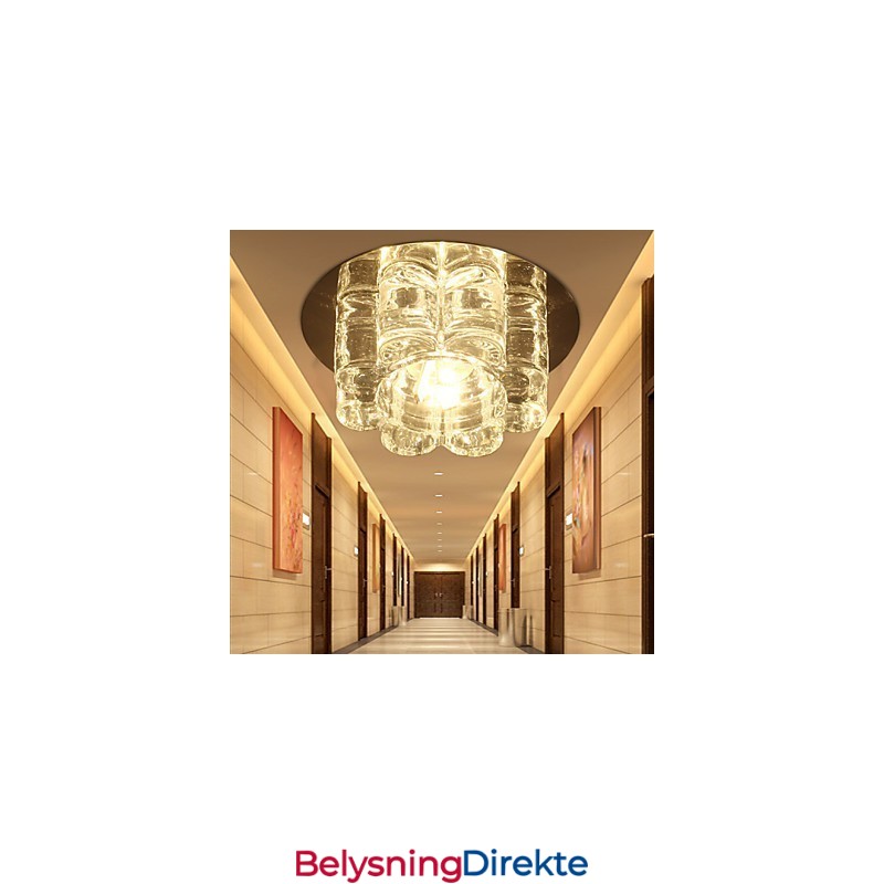 Moderne Samtidskrystall Innfelt Montering