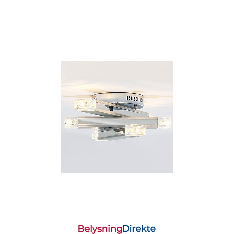 Moderne Taklampe Med 6 Lys I Elegant Design