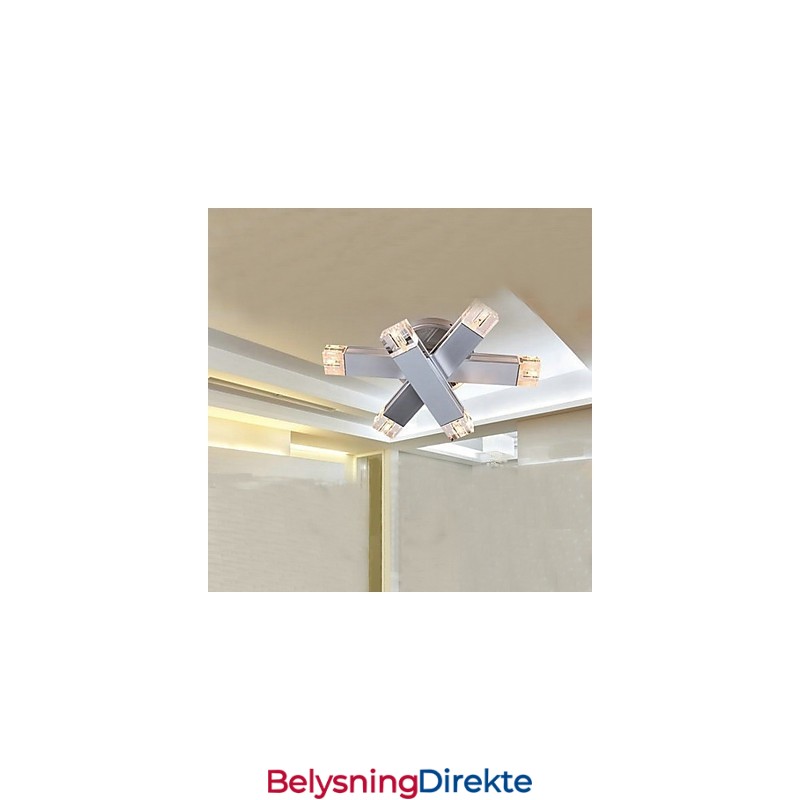 Moderne Taklampe Med 6 Lys I Elegant Design