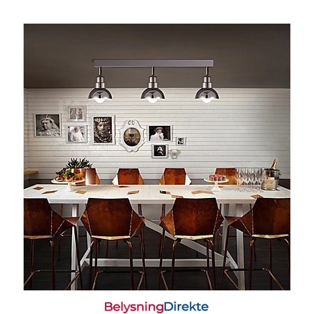 Innfelt Trinal Hodelampe Hvit Glass Aluminiumsramme Mote Moderne