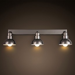 Innfelt Trinal Hodelampe Hvit Glass Aluminiumsramme Mote Moderne