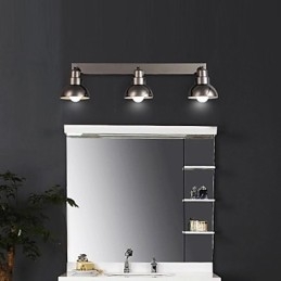 Innfelt Trinal Hodelampe Hvit Glass Aluminiumsramme Mote Moderne