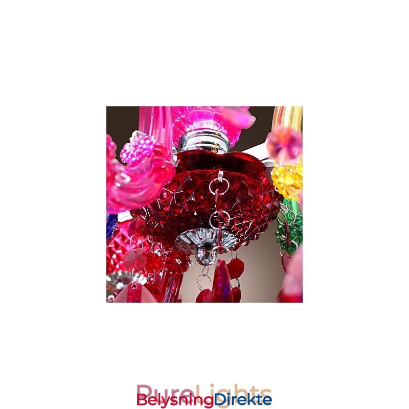 Tradisjonell Klassisk Krystallkrom Akryllysekrone