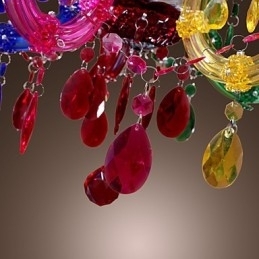 Tradisjonell Klassisk Krystallkrom Akryllysekrone