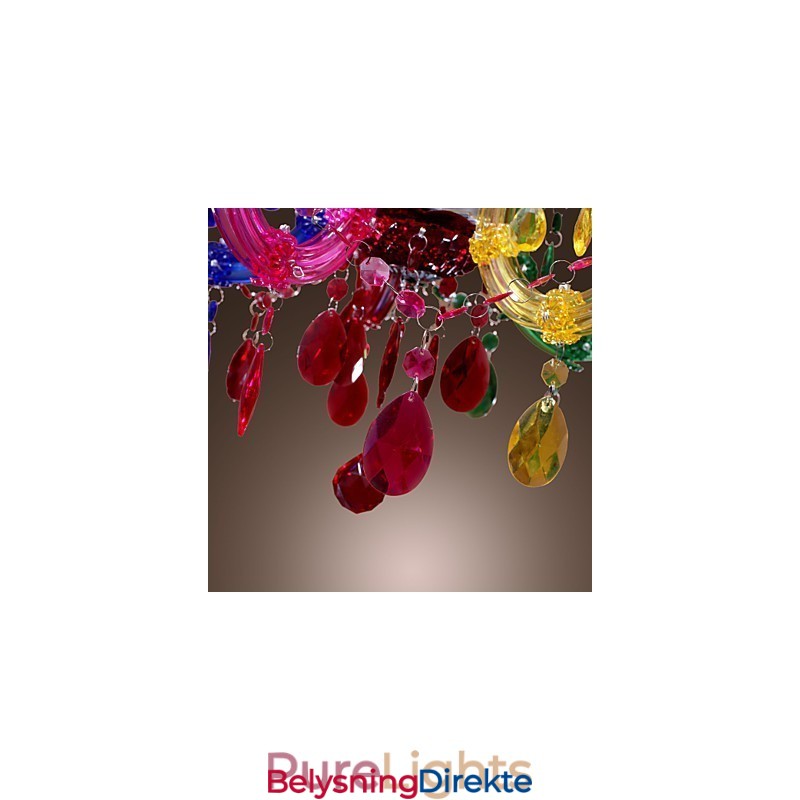 Tradisjonell Klassisk Krystallkrom Akryllysekrone