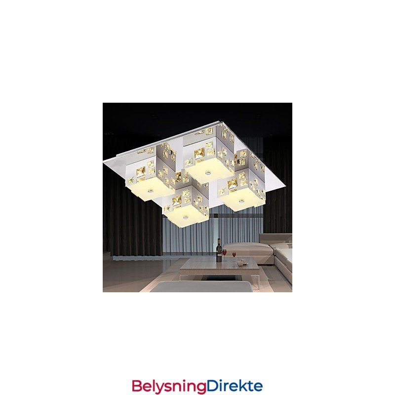 Taklampe Med 4 Lys Moderne Enkel Kunstnerisk