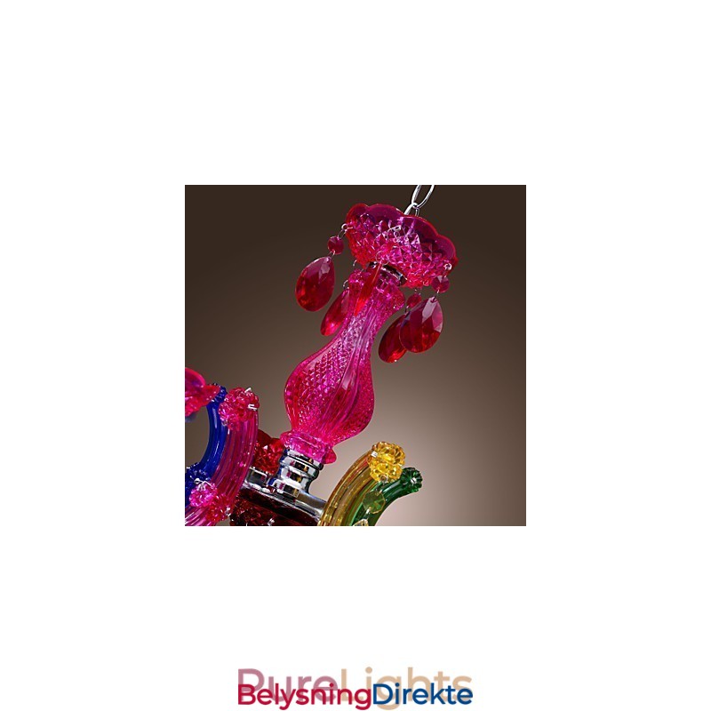 Tradisjonell Klassisk Krystallkrom Akryllysekrone