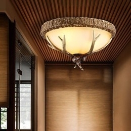 Lysekrone I Ministil I Retro Harpiks