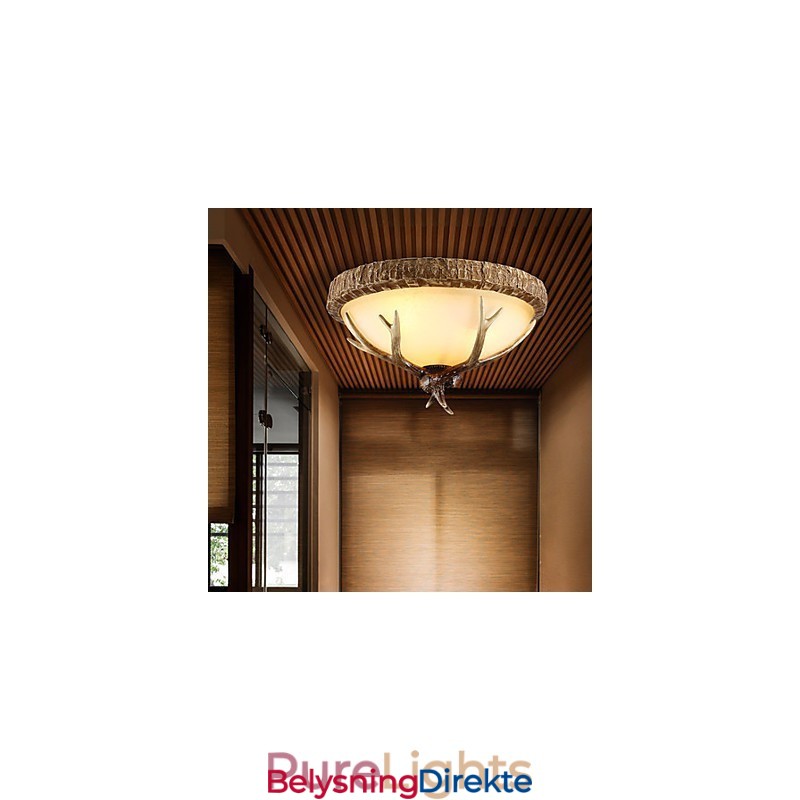 Lysekrone I Ministil I Retro Harpiks