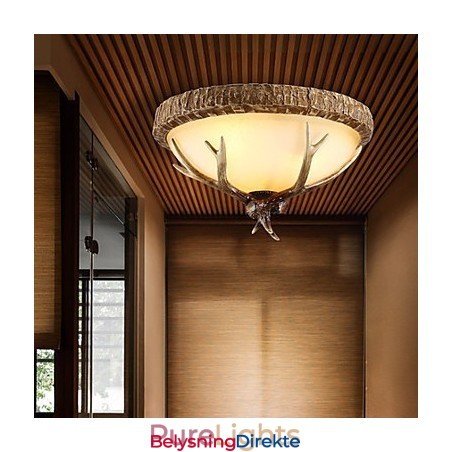 Lysekrone I Ministil I Retro Harpiks