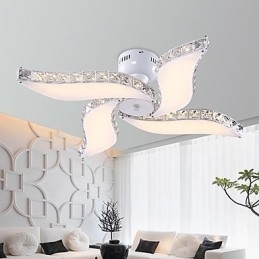 Moderne Samtidskunst Krystall Metall Innfelt