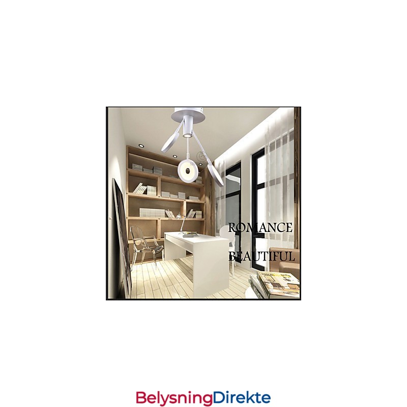 Engros Fabrikkpristilbud 3 Lys Pendellampe