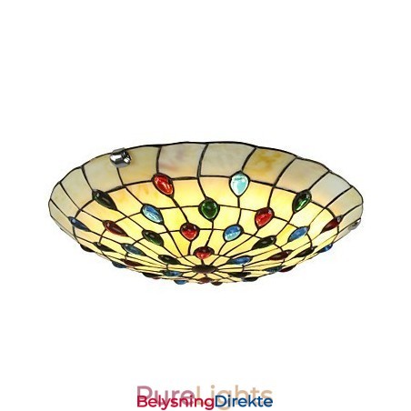 Taklampe I Middelhavsstil 50 Cm Hagebelysning