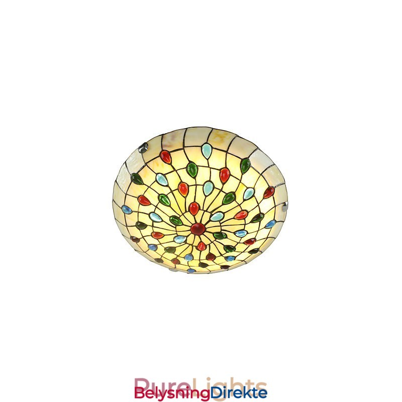 Taklampe I Middelhavsstil 50 Cm Hagebelysning