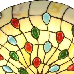 Taklampe I Middelhavsstil 50 Cm Hagebelysning