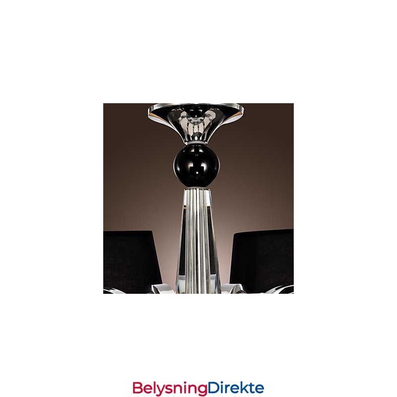 Moderne Samtids Tradisjonell Klassisk Rustikk Hytte Vintage Øy Krom Metall Lysekrone Spisestue