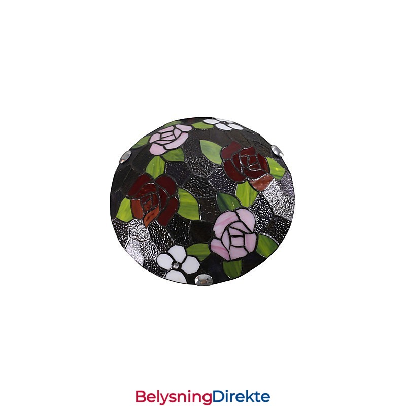 Middelhavs Søte Barn Absorberer Kuppellampe Rose 50 Cm I Diameter