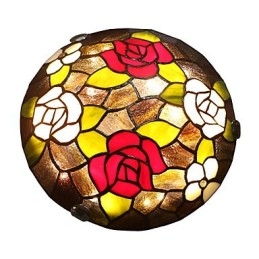 Middelhavs Søte Barn Absorberer Kuppellampe Rose 50 Cm I Diameter