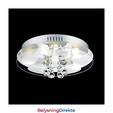 Skinnelamper Krystall Moderne Samtids Metall