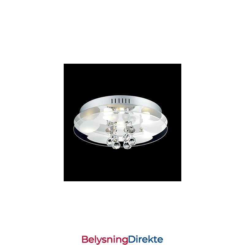 Skinnelamper Krystall Moderne Samtids Metall