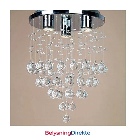 Krystalllampe Med 3 Lys