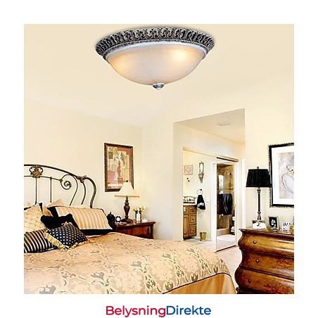 Mørkebrun Innfelt Lys Glassharpiksmønster Utskjæring Europeisk Klassisk