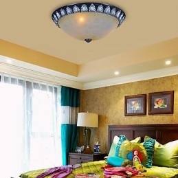 Innfelt Lysmønster Glassharpiks Sølvutskjæring Europeisk Klassisk