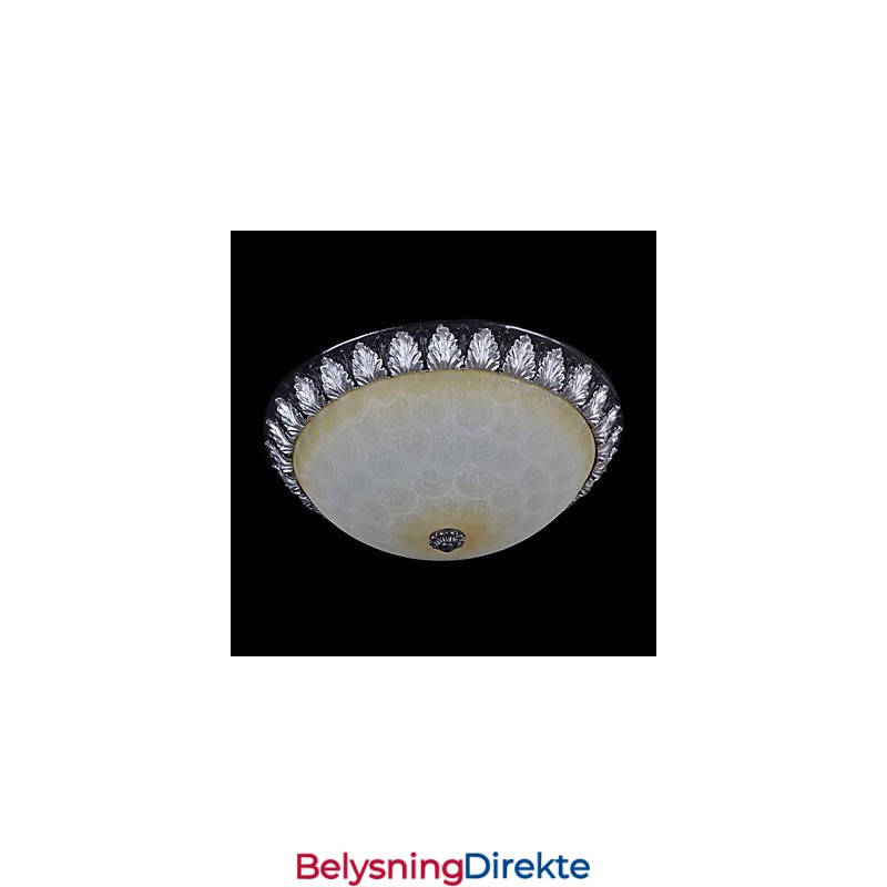 Innfelt Lysmønster Glassharpiks Sølvutskjæring Europeisk Klassisk