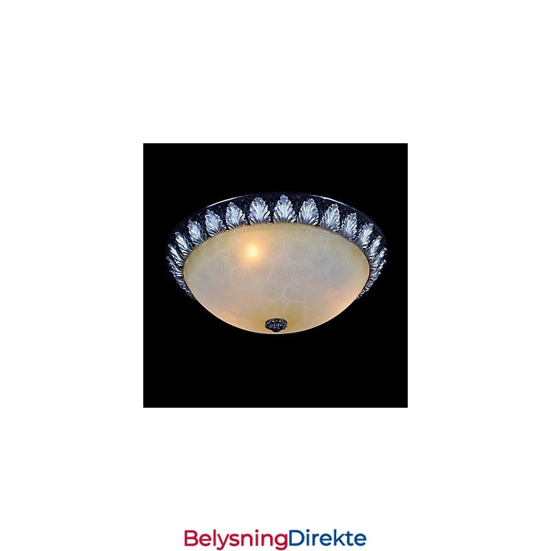 Innfelt Lysmønster Glassharpiks Sølvutskjæring Europeisk Klassisk